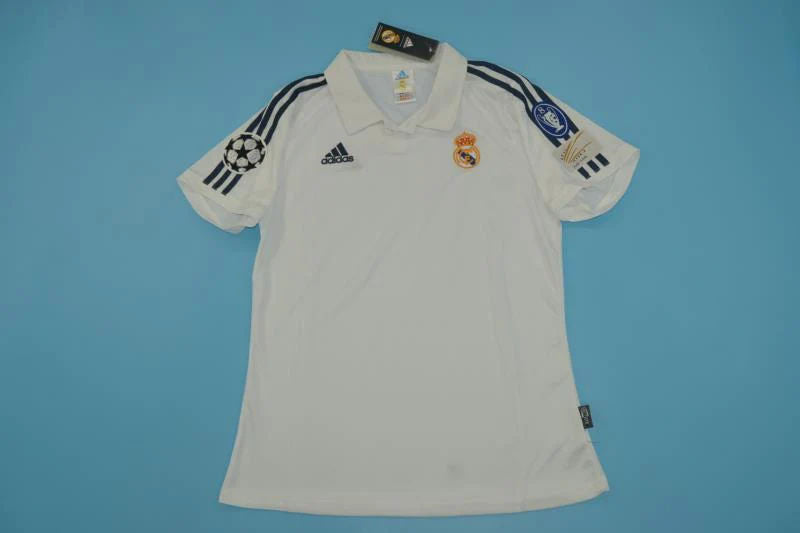 Zinadine Zidane Real Madrid 2002 Ucl Final Home Retro Jersey