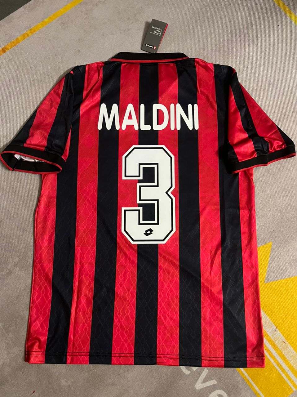 Paolo Maldini AC Mailand 1994/1995 Retro-Fußballtrikot