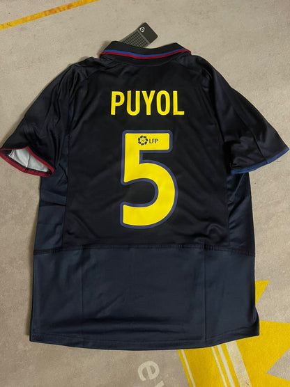 Carles Puyol Barcelona Retro 2002 2003 Saison Retro Fußball Trikot