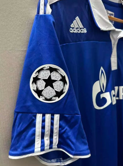 Raul Gonzalez Blanco Schalke 04 Season 2010- 11 Retro Champions League Football Jersey Trikot Soccer Shirt