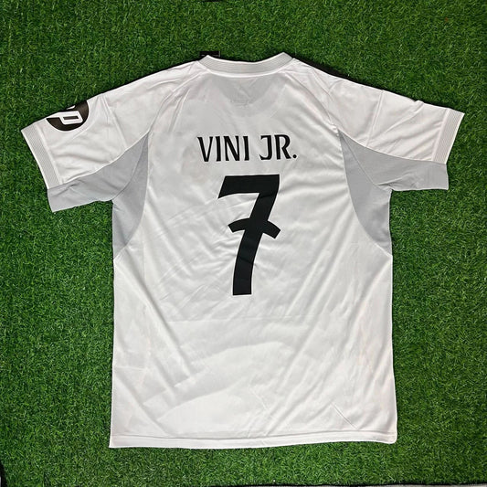 Vinicius Jr Real Madrid 2025  Short Sleeve Jersey Soccer Shirt