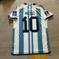 Lionel MEssi Argentina  2025 Copa America Short Sleeve Away Jersey Soccer Shirt