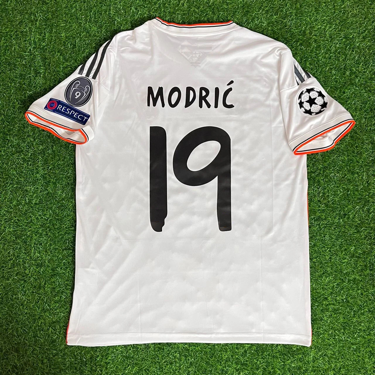 Luka Modric Real  Madrid Lisbon Short Sleeve Jersey Soccer Shirt