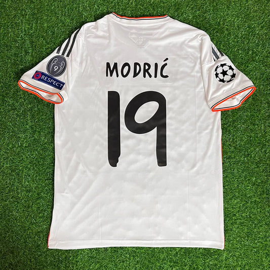 Luka Modric Real  Madrid Lisbon Short Sleeve Jersey Soccer Shirt