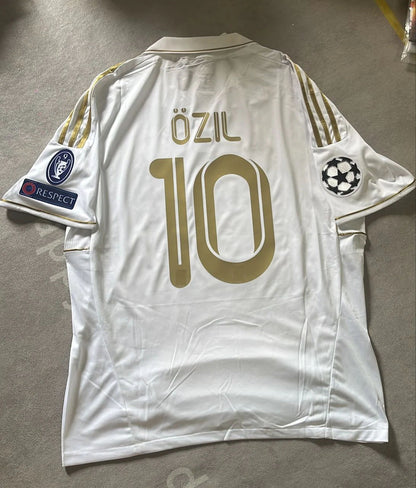 Mesut  Ozil #10 Real Madrid 2011-2012 Jersey Soccer Shirt Trikot