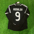 Cristiano Ronaldo  Real  Madrid 2010-2011 Champions League Long Sleeve Jersey Soccer Shirt