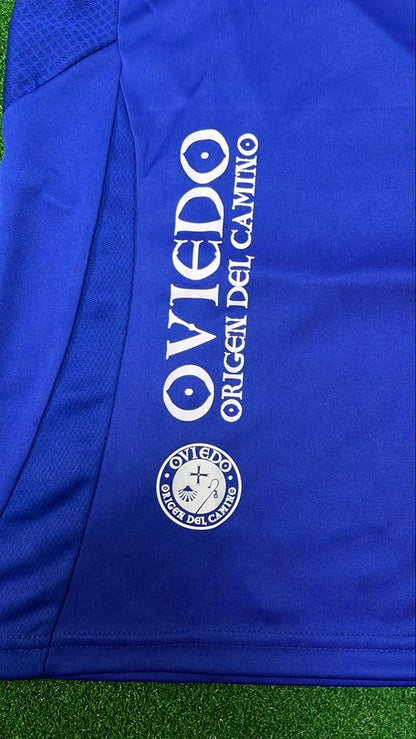 Santi Cazorla 8 – Maillot de foot Real Oviedo – | Trikot | Maillot | Camiseta Maillot de foot