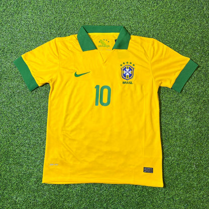 Kaka Leite Brasilien Retro-Fußballtrikot-Set