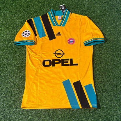 Bayern Munich Yellow Retro Football Jersey – Andreas Brehme