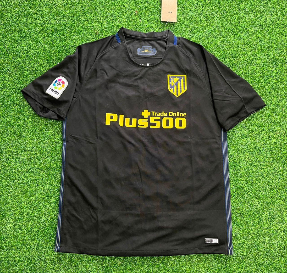 Maillot Rétro Extérieur Noir Atlético Madrid 2016-17