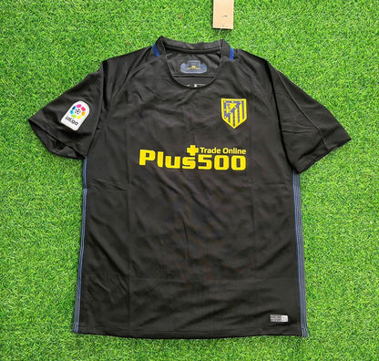 Maillot Rétro Extérieur Noir Atlético Madrid 2016-17