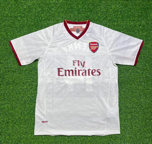 Maillot rétro blanc extérieur Arsenal FC 2004 2005