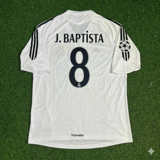 Julio Baptista Real Madrid 2005 2006 Weißes Trikot Fußballtrikot