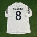 Federico Valverde Real Madrid Weißes Retro-Trikot