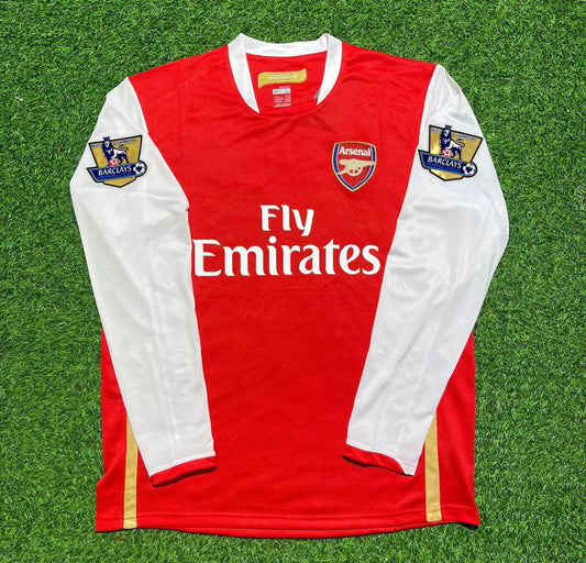 Camiseta retro de manga larga local del Arsenal FC 2006-2007