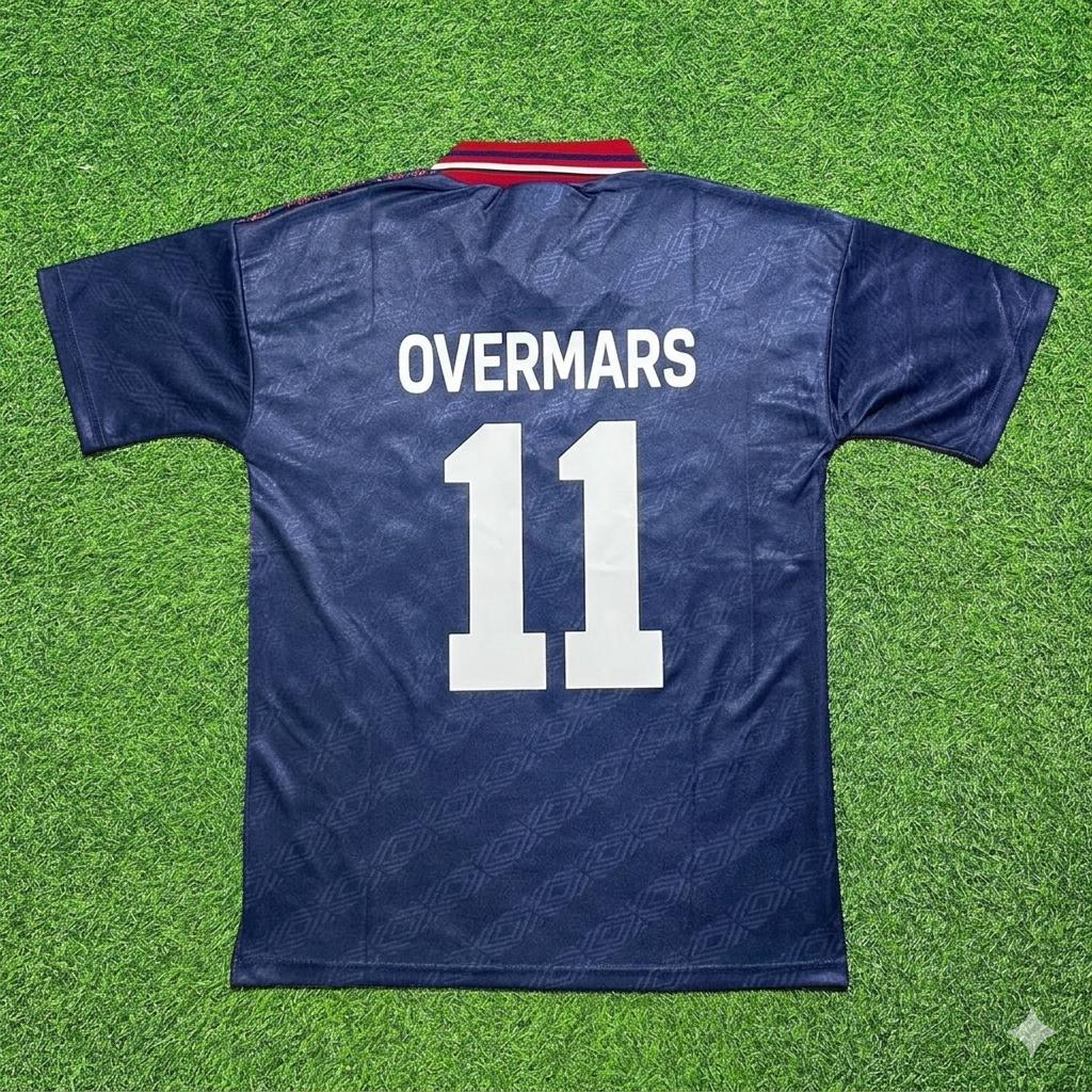 Marc Overmars #11 Ajax 1994 1995 Maillot de Foot Rétro Extérieur