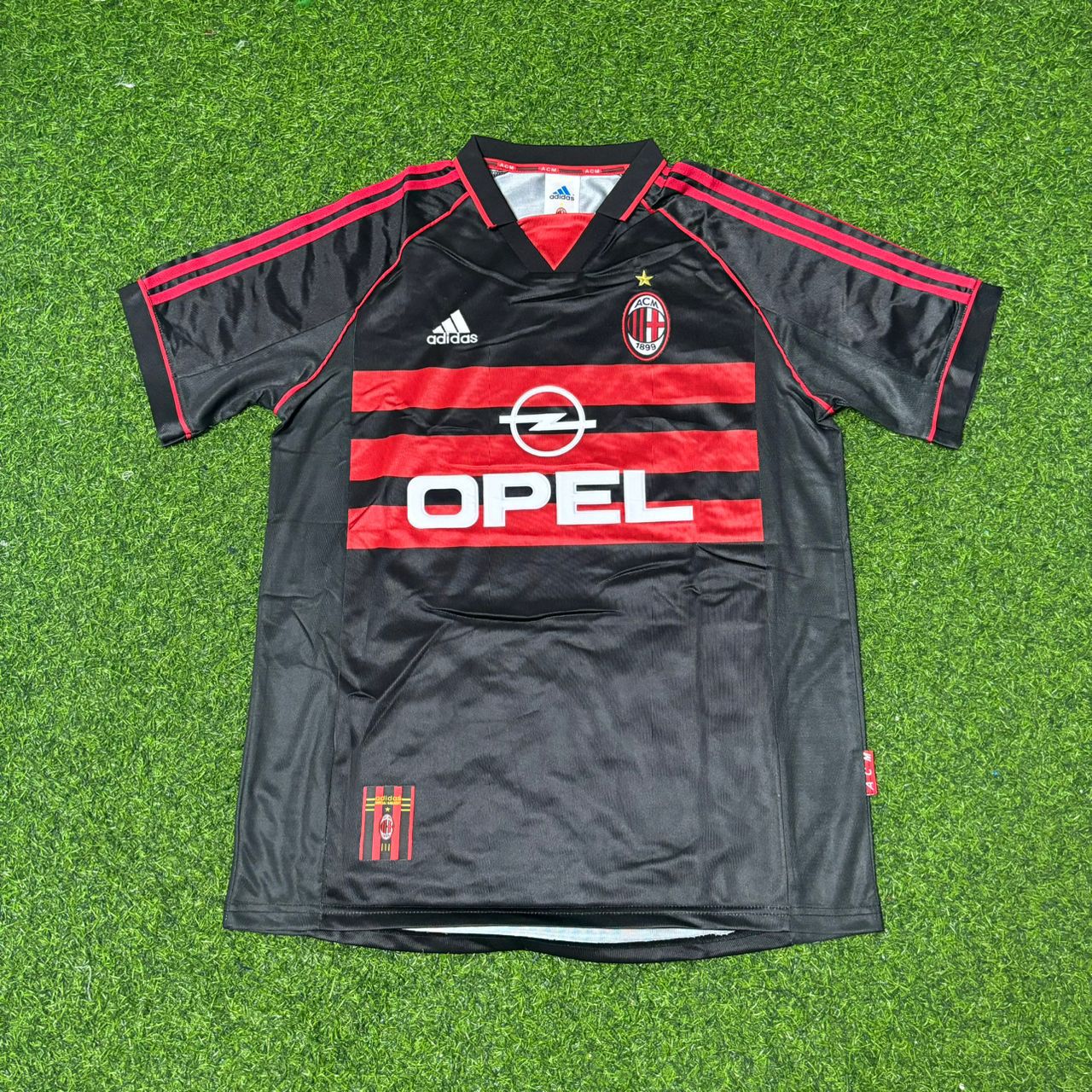 Zvonimir Boban #10 AC Mailand 1998-1999 Schwarzes Retro-Fußballtrikot