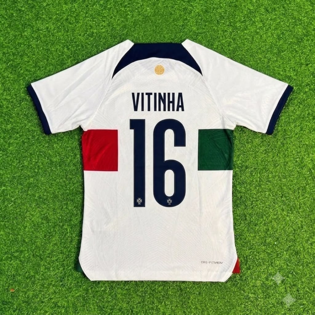 Vitinha Portugal 2022 World Cup Qatar Retro Jersey Trikoy