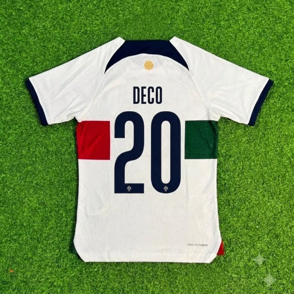 Deco Portugal Commemorative Retro Jersey Trikot Maillot