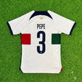 Pepe Portugal 2022 World Cup Qatar Retro Jersey Trikoy