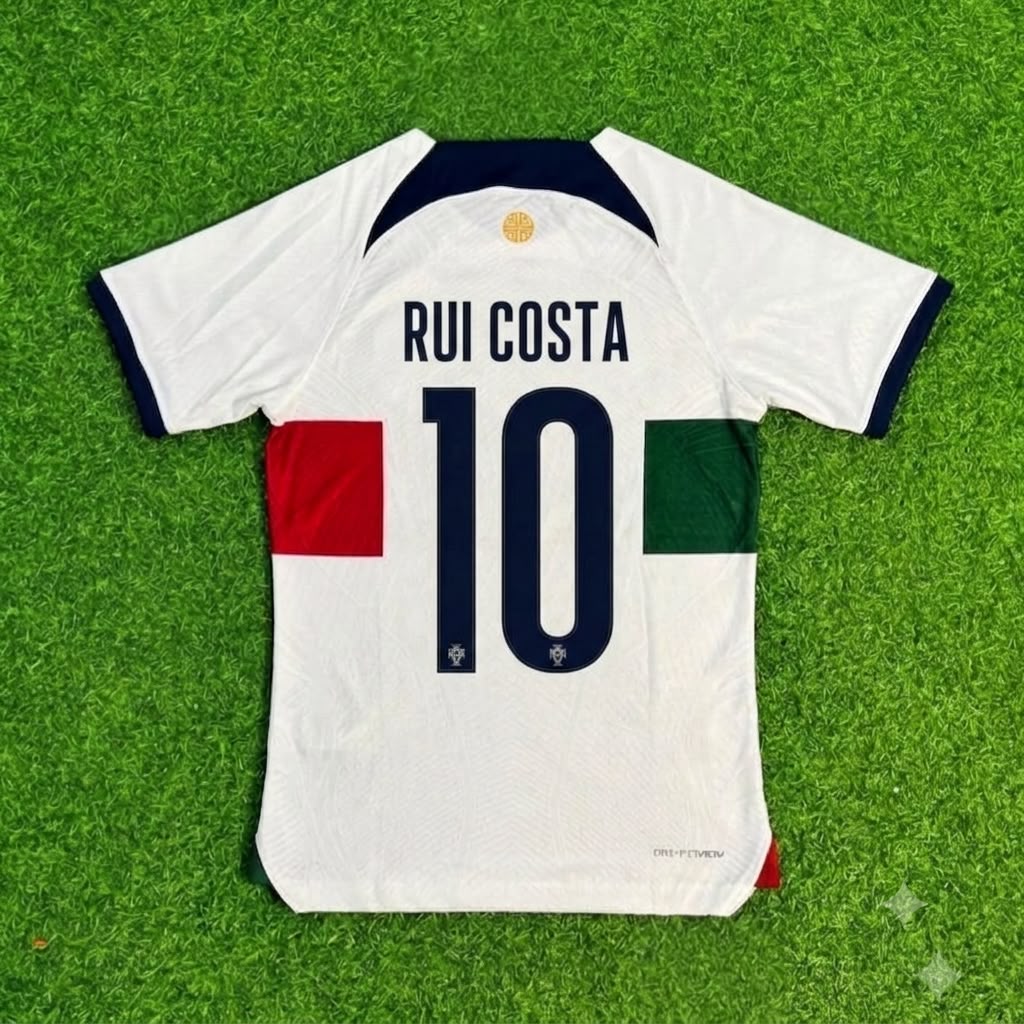 Rui Costa Portugal Gedenk-Retro-Trikot