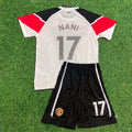 Luis Nani Manchester United 2011 Champions League Final Kids Retro Football Jersey Kit