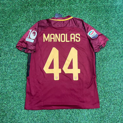 Kostas Manolas 2016-2017 Retro Fußballtrikot