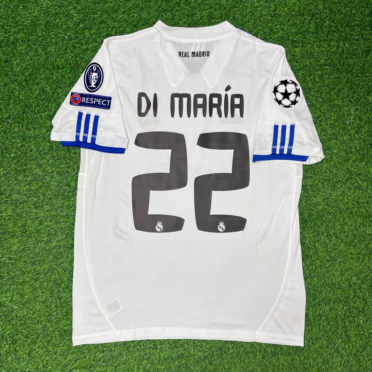 Angel Di Maria 22- Langarm 2010/2011 Retro Trikot