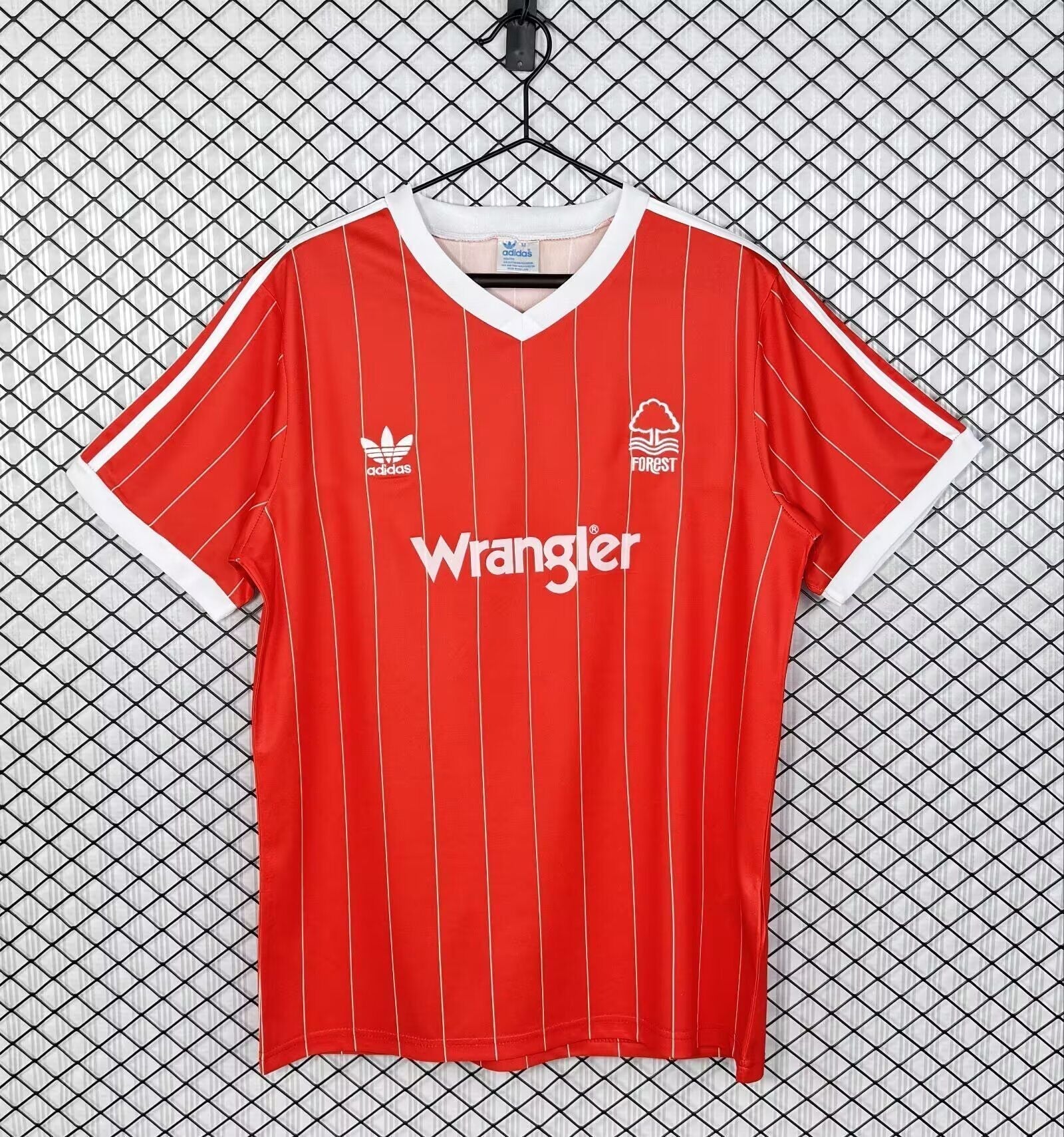 Nottingham Forest 1982/1984 Rotes Retro-Heimtrikot