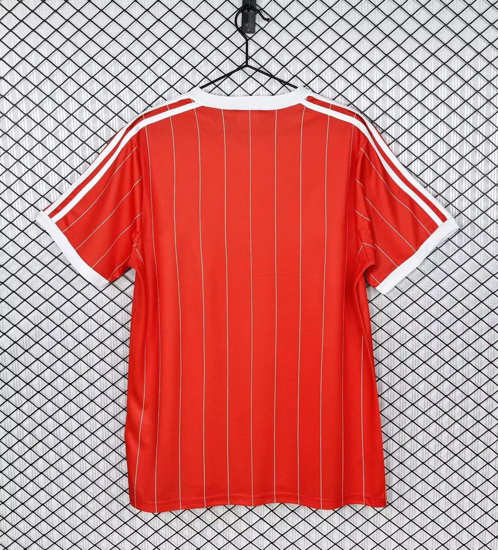 Nottingham Forest 1982/1984 Rotes Retro-Heimtrikot