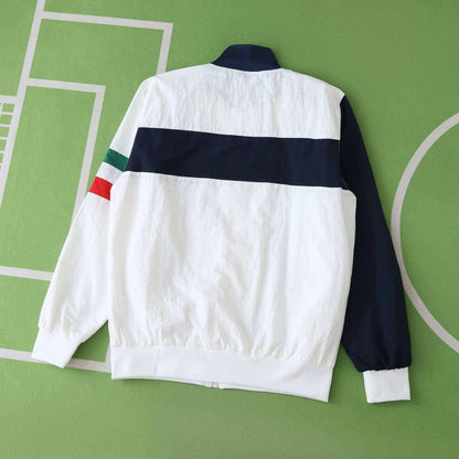 Italy 2026 World Cup White Black Windbreaker Jacket