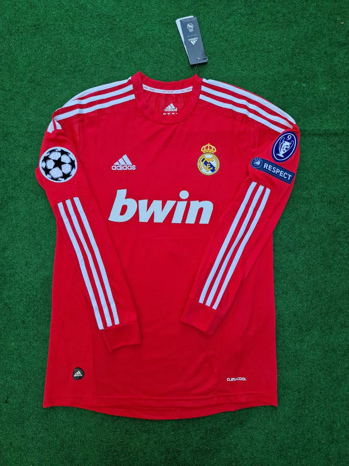 Hamit Altıntop 16 – Real Madrid 2011–2012 rotes Langarmtrikot Fußballtrikot