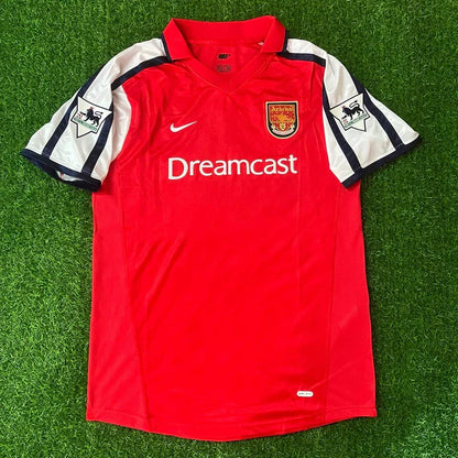 Martin Keown n° 5 Arsenal 1999-2002 Maillot Rétro Rouge Blanc Trikot Maglia Camiseta Maillot de Football