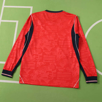 England 2026 World Cup Red Long Sleeve Trikot Maillot Jersey