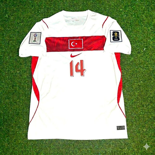 Abdülkerim Bardakçı #14 Turkey Türkiye - World Cup 2026 -Away White - Jersey Trikot - Maillot Maglia