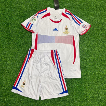 Sylvain Wiltord #11 Frankreich WM 2006 Retro Kinder-Trikot – | KinderTrikot Maillot Enfant Soccer Shirt