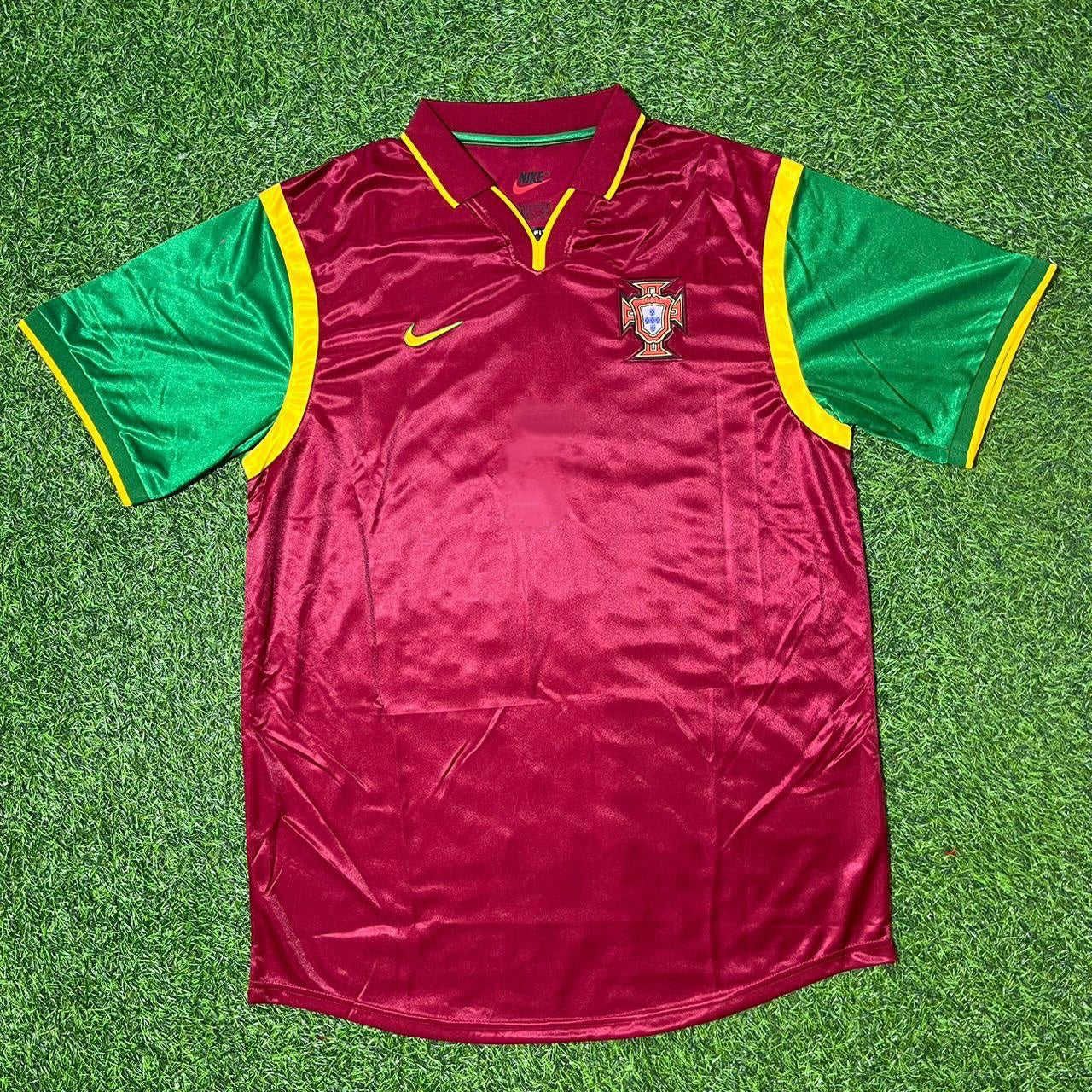 Abel Xavier #2 Portugal 1998 World Cup Retro Jersey