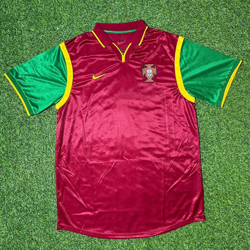 Abel Xavier #2 Portugal 1998 World Cup Retro Jersey