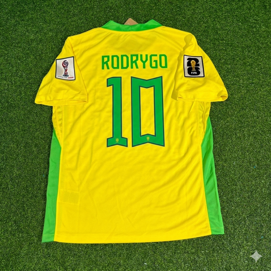 Rodrygo 10 Brasilien WM 2026 Neue Saison Fußballtrikot