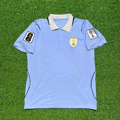 Maximiliano Araújo #20 Uruguay 2026 World Cup Home Sky Blue Jersey