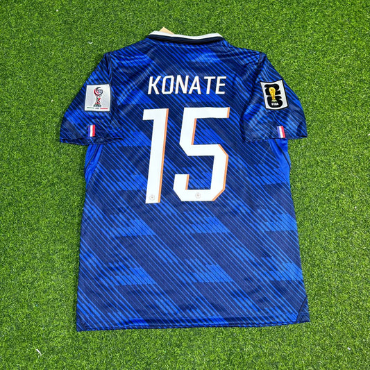 Ibrahima Konaté 15 – Frankreich Heim-Trikot WM 2026 Blau