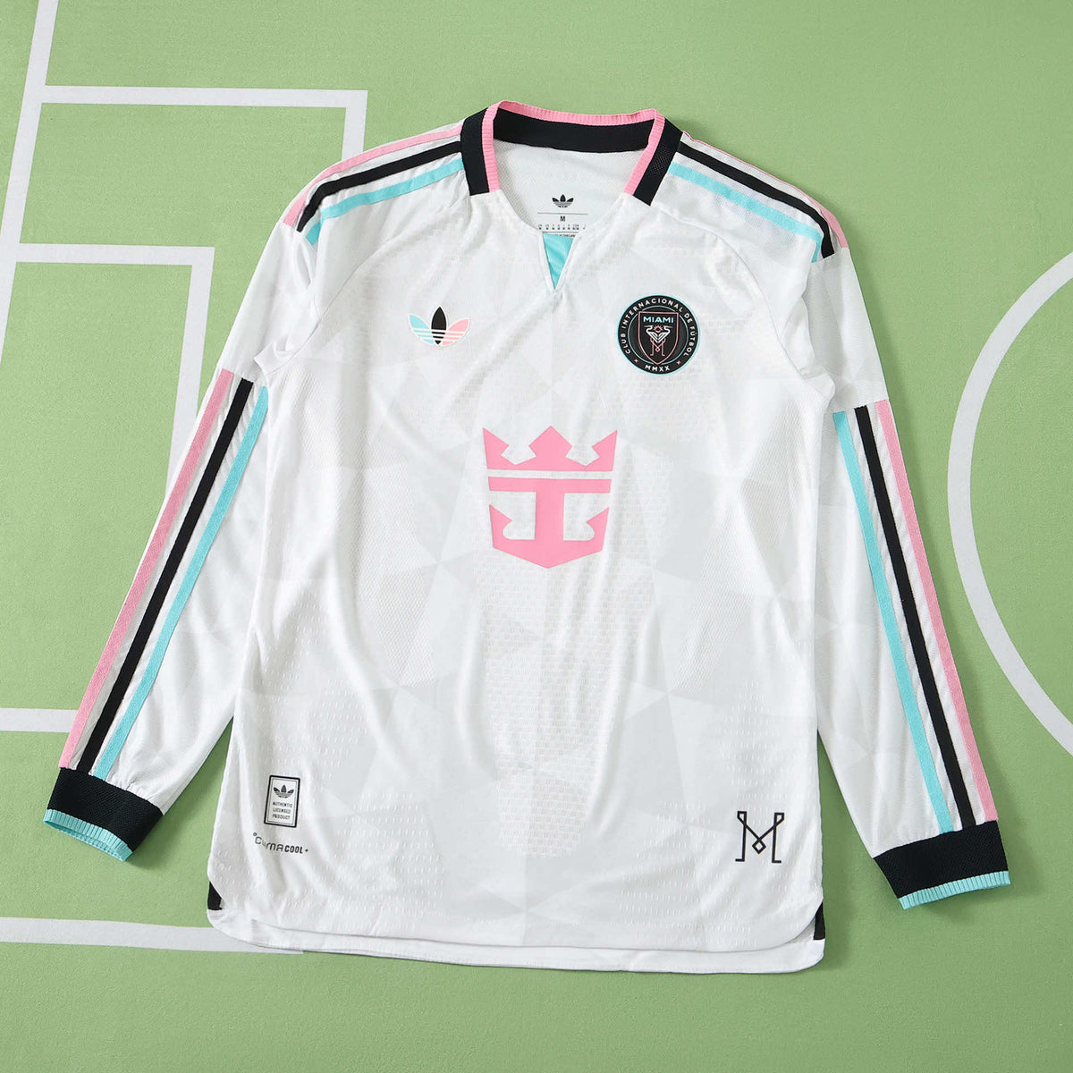 Inter Miami CF 2026-2027 Season Third White Long Sleeve Football Jersey Trikot Maillot