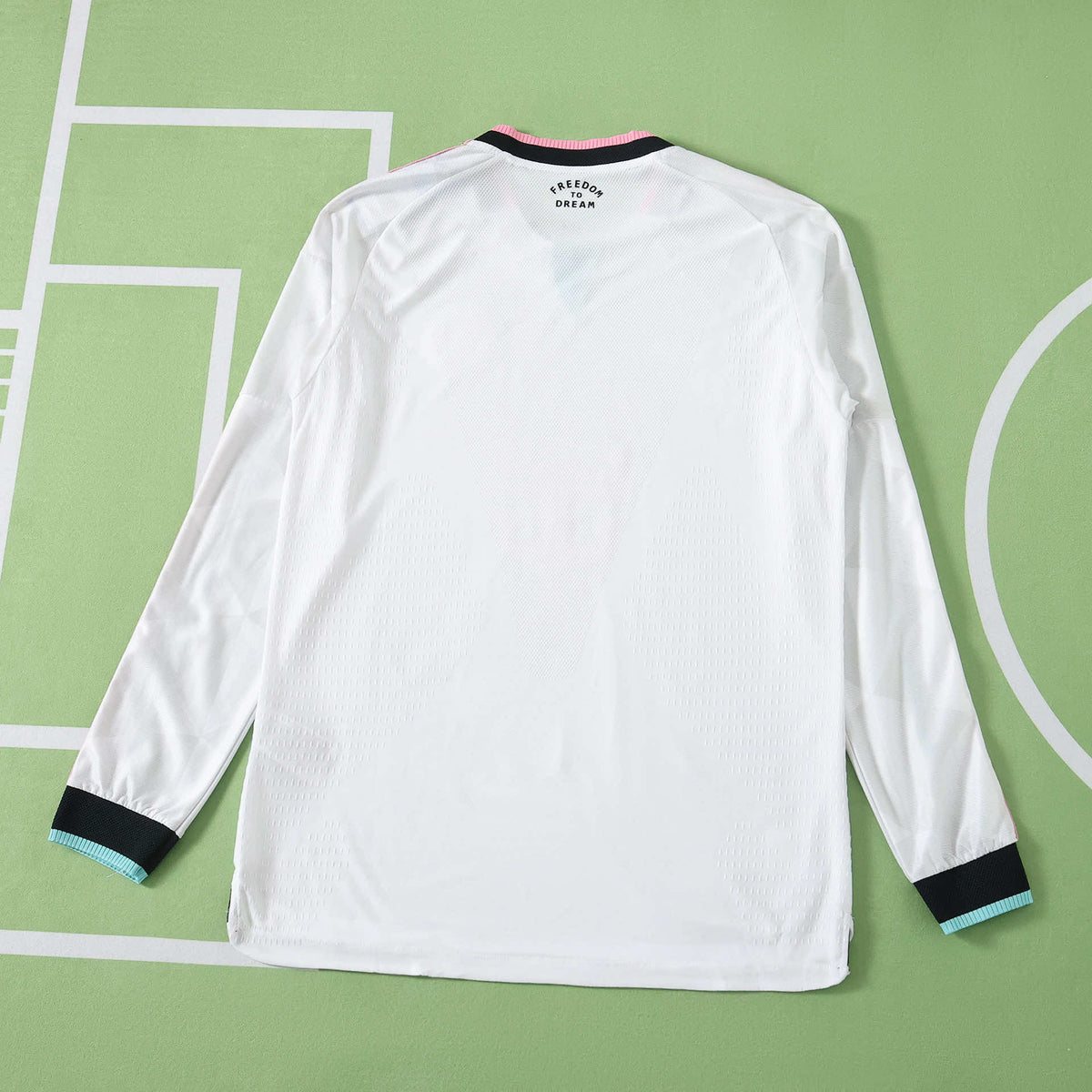 Inter Miami CF 2026-2027 Season Third White Long Sleeve Football Jersey Trikot Maillot