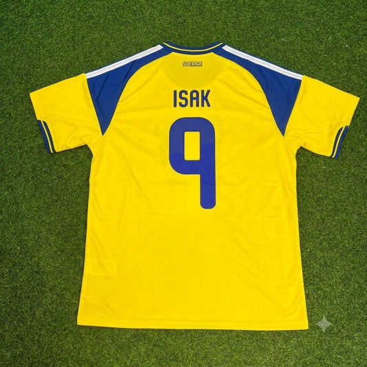 Alexander Isak Suède Coupe du Monde 2026 Nouveau Maillot de Foot