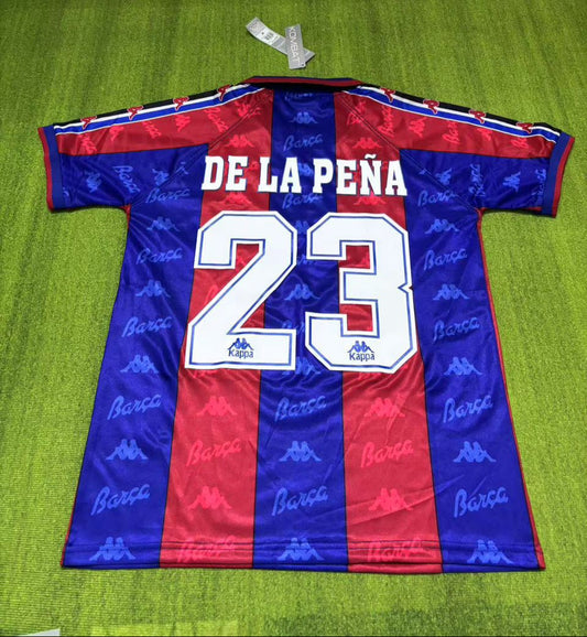 Maillot rétro Ivan de la Pena Barcelone 1996 1997