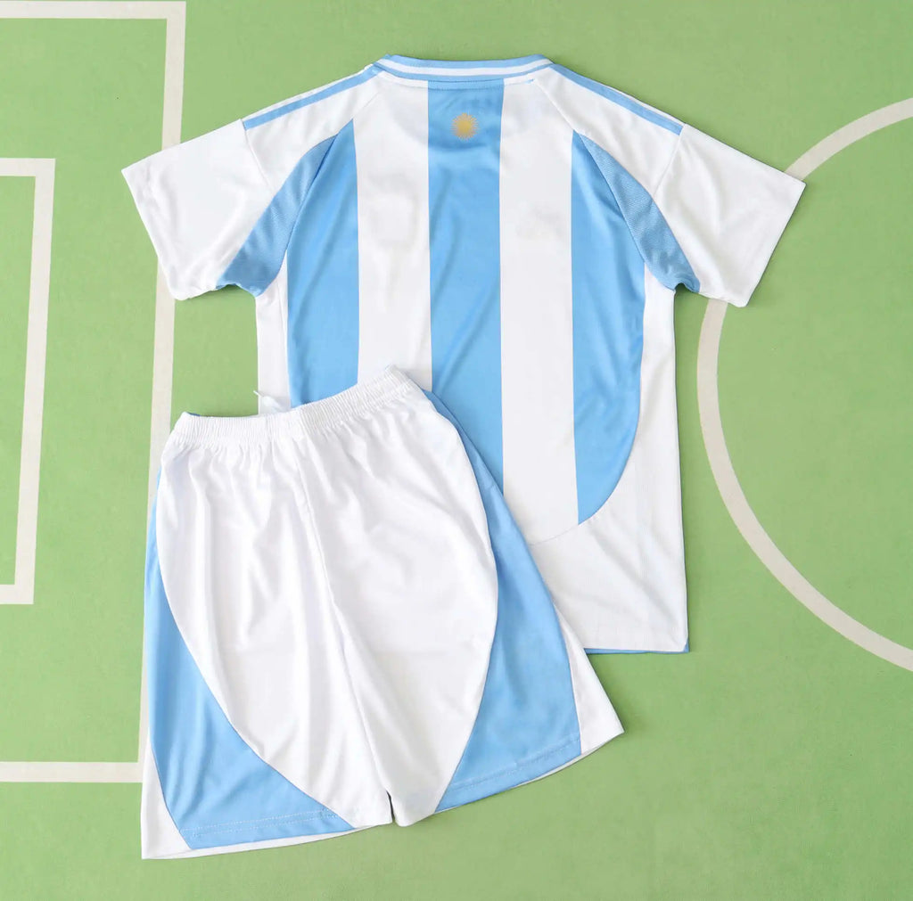 Lionel Messi Argentine Domicile Kit Enfant Maillot Enfant (3-13 ans)