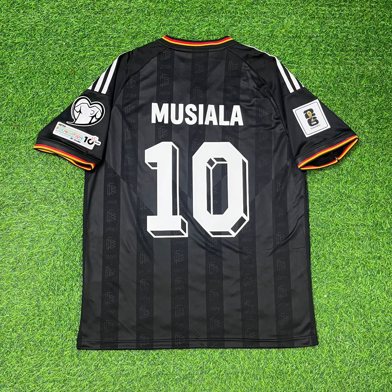 Jamal Musiala 10# Germany 2026 World Cup Black Style Football Jersey Trikot