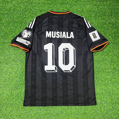 Jamal Musiala 10# Germany 2026 World Cup Black Style Football Jersey Trikot