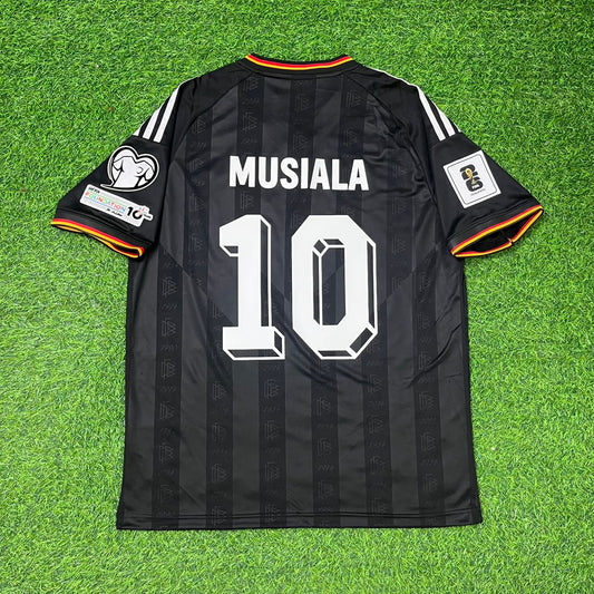 Jamal Musiala 10# Deutschland WM 2026 Black Style Fußball Trikot