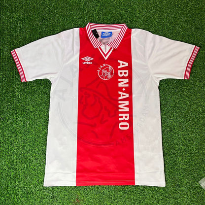 Marc Overmars Ajax Retro Jersey Trikot Maglia